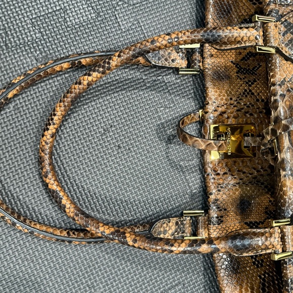 Michael Kors Collection Large Miranda Python Tote - Picture 3 of 5